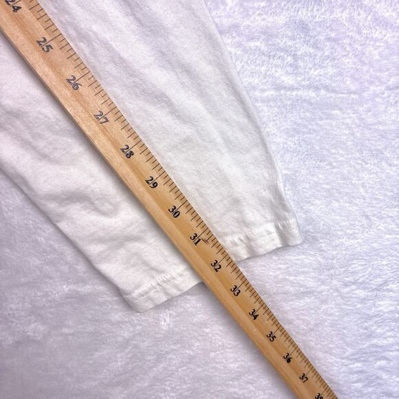 Marine Layer Men’s L/XL Jacob Pieced Crewneck Gray Pink Colorblock Retro Shirt - Picture 8 of 9